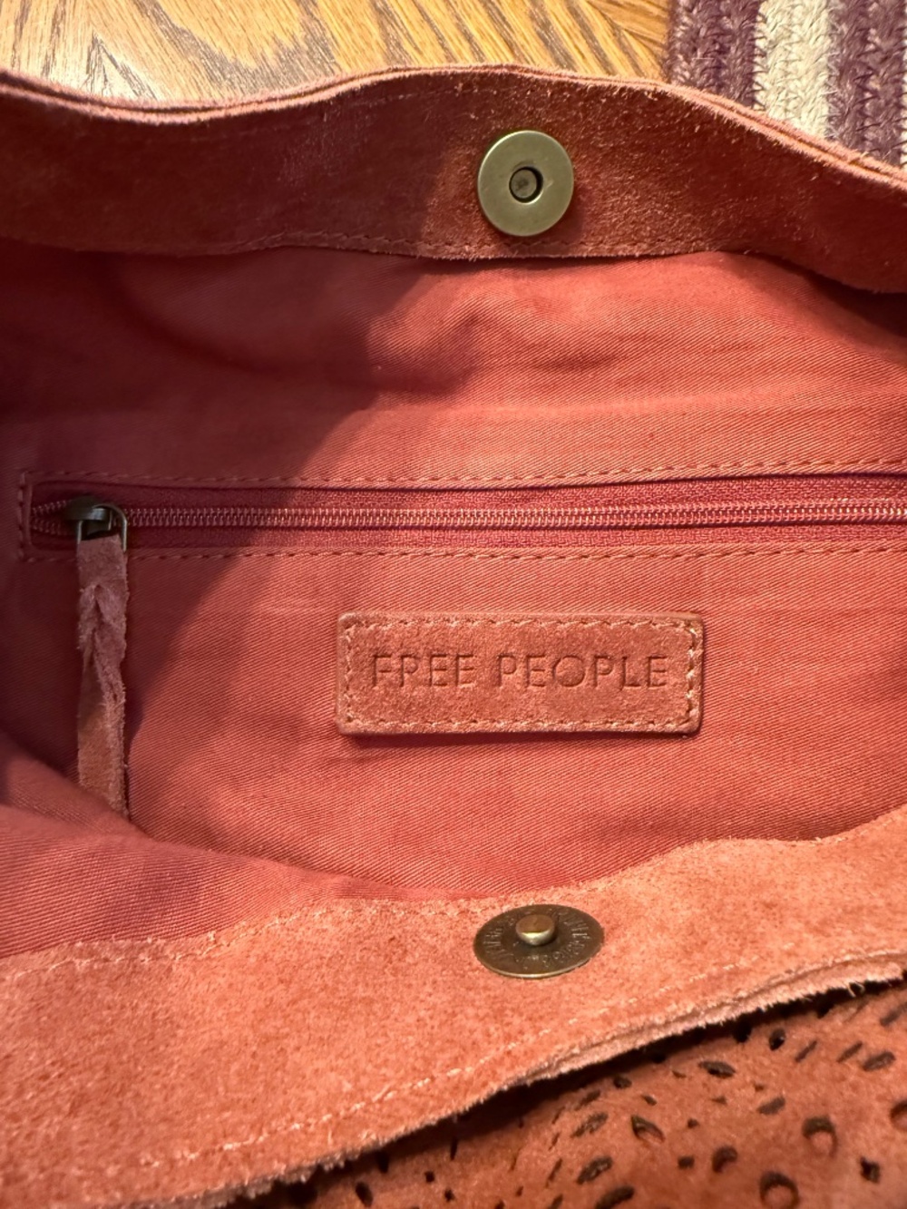 Free People Suede Fringe Bag - Picture 3 of 4